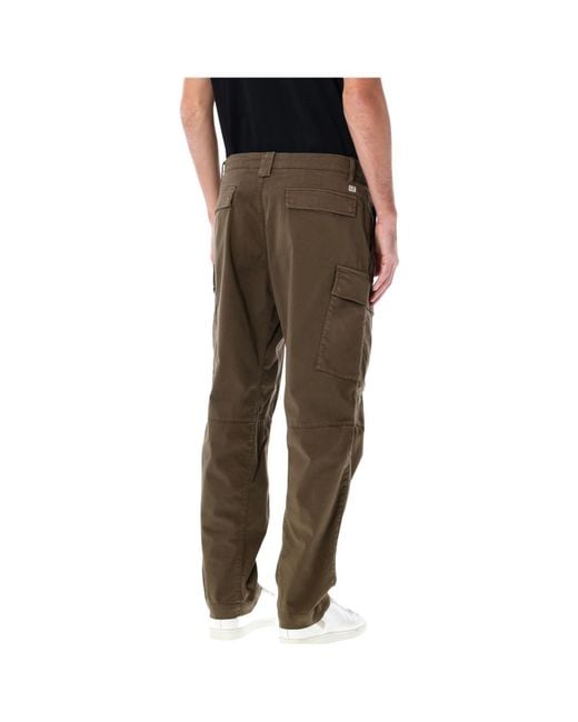 C P Company Multicolor Stretch Sateen Relaxed Cargo Pants for men