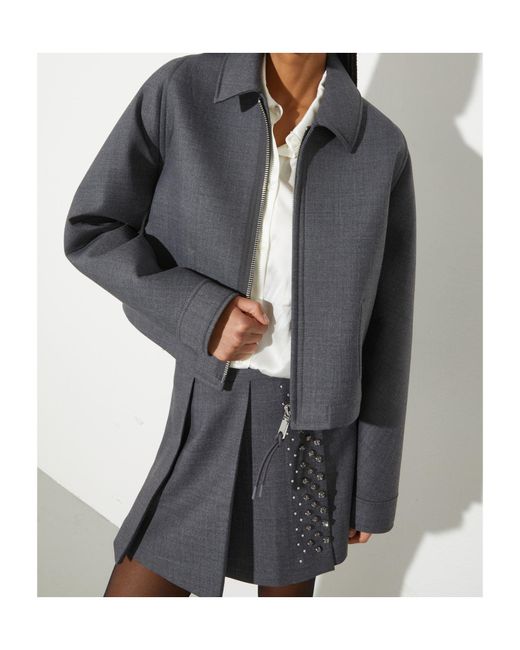 MAX&Co. Blue Long Sleeve Jacket