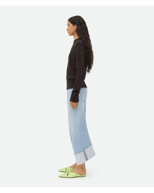 Bottega Veneta Green Flat-Soled Muller Shoes