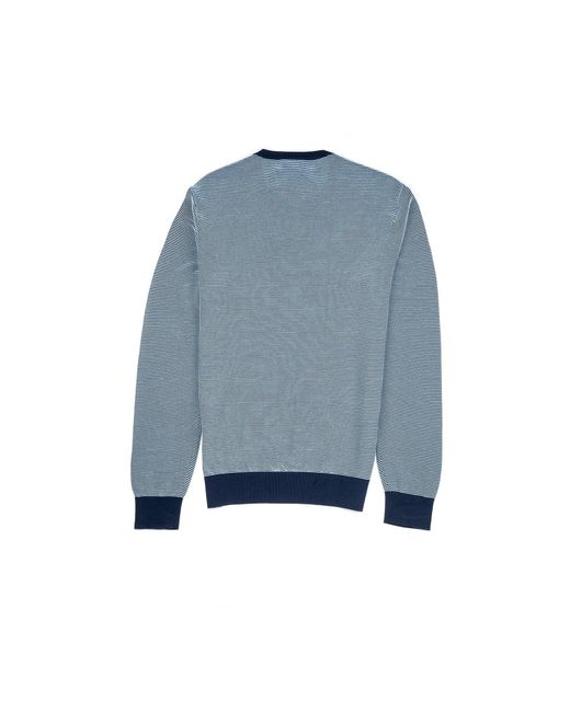 Armani Jeans Blue Logo Sweater for men