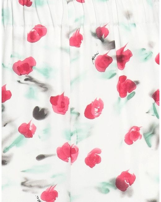 Marni White Wide-Leg Pants