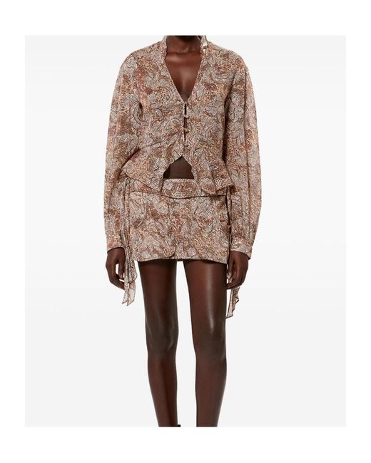 Isabel Marant Natural Celeny Blouse