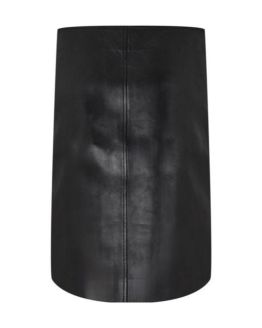 Bottega Veneta Black Versatile Midi Dress
