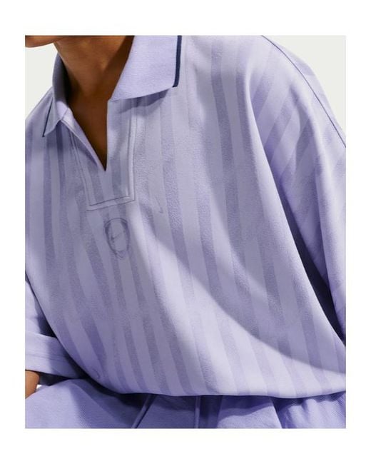 Nike Purple Runway Striped T-Shirt