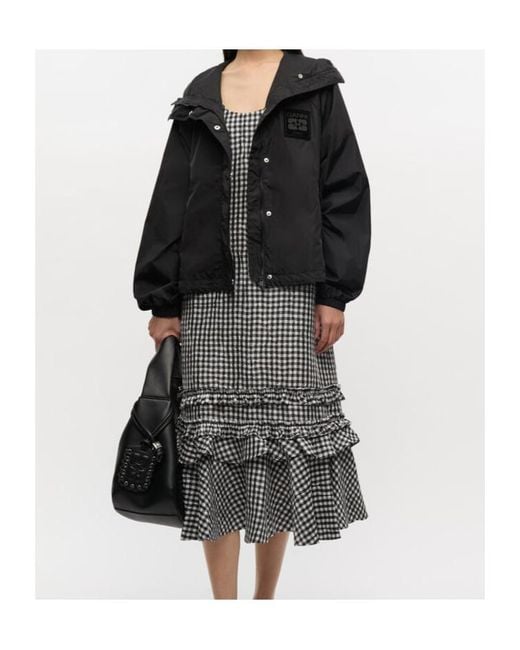Ganni Black Nylon Jacket