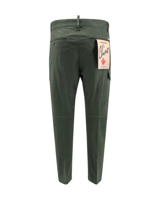 DSquared² Green Sexy Cargo Pants for men