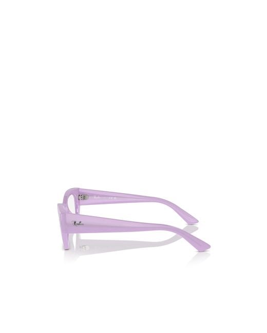 Ray-Ban White Zena Glasses for men