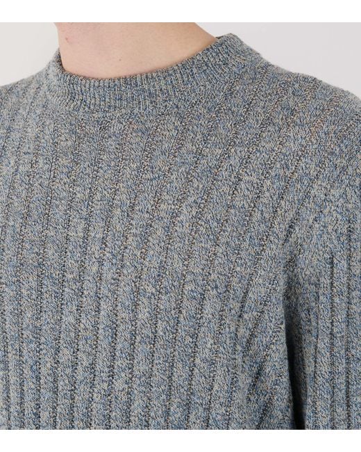 sunflower Gray Crew Neck Sweater for men