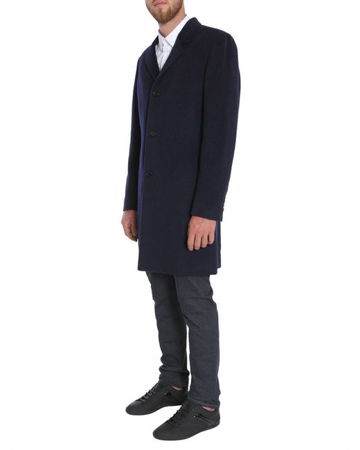 Dior Black Classic Coat for men