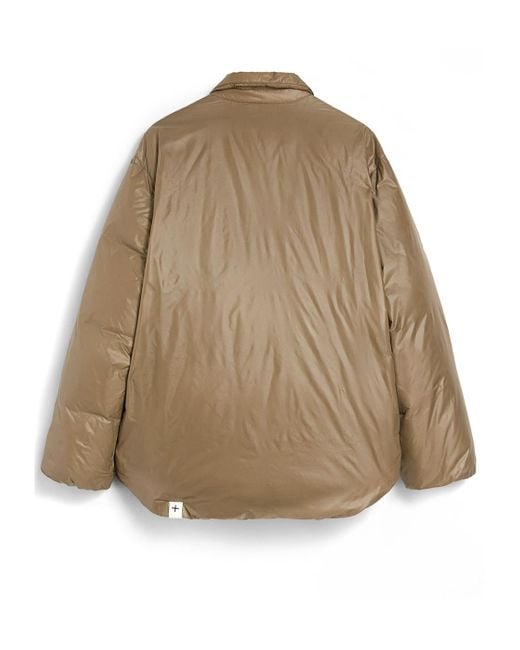 Jil Sander Brown Padded Down Jacket for men