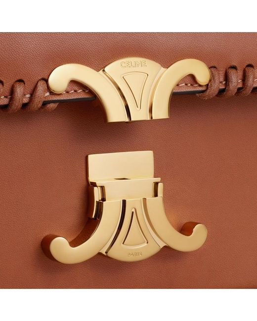 Céline Brown Shoulder Bag Claude