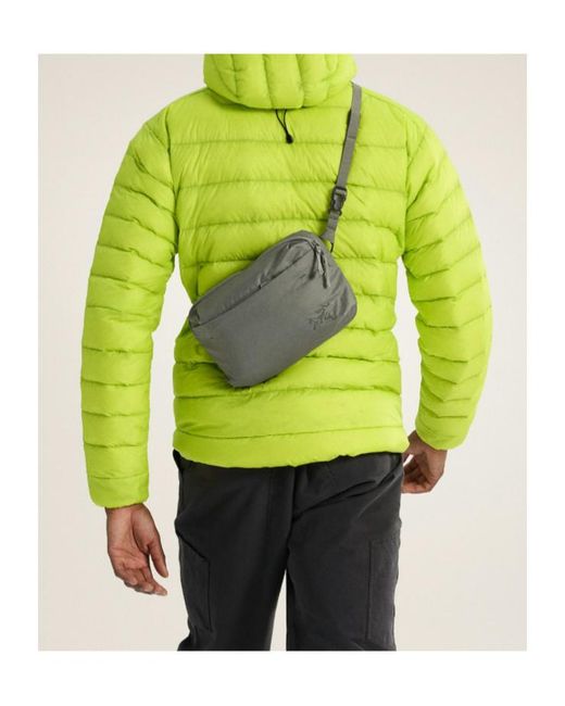 Arc'teryx Gray Heliad Crossbody Bag