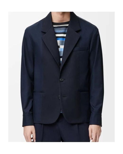 Loewe Blue Hybrid Jacket for men