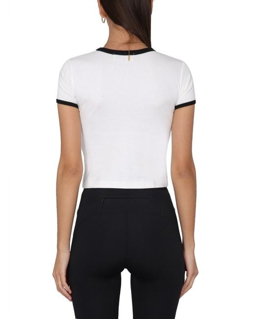 Ambush White Short-Sleeved Crewneck T-Shirt