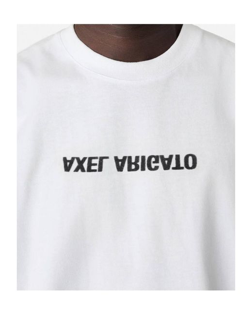 Axel Arigato White Distort T-Shirt for men