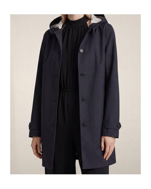 Save The Duck Blue April Hooded Coat