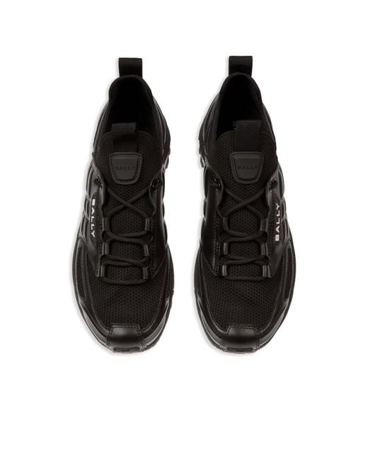 Bally Black Faster Trainers for men