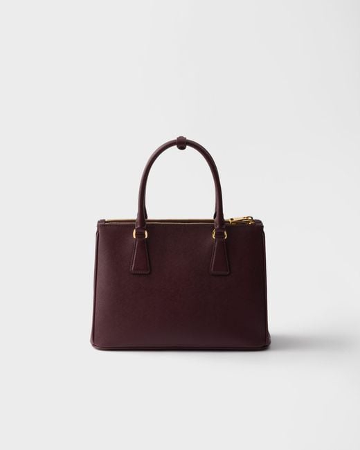 Prada Red Galleria Medium Saffiano Leather Bag