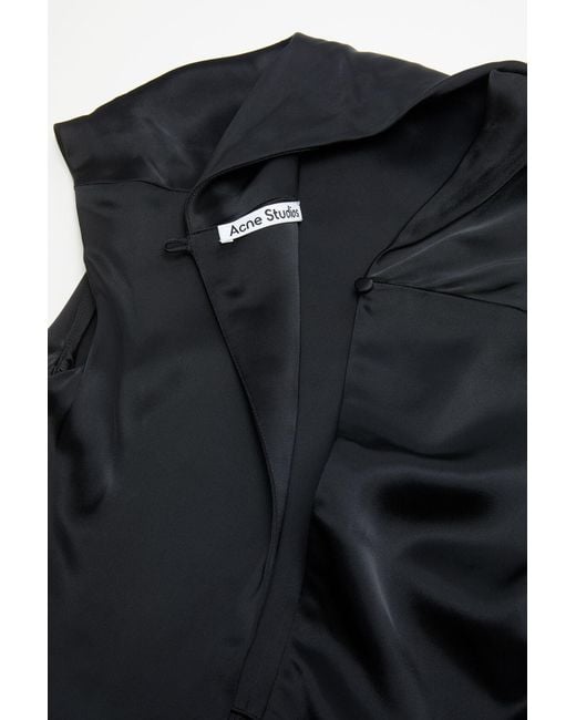 Acne Black Sleeveless Dress