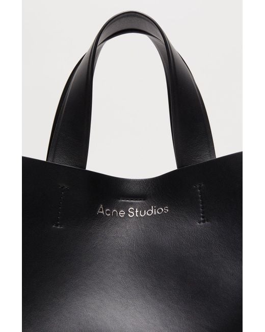 Acne Black Musubi Midi Tote Bag