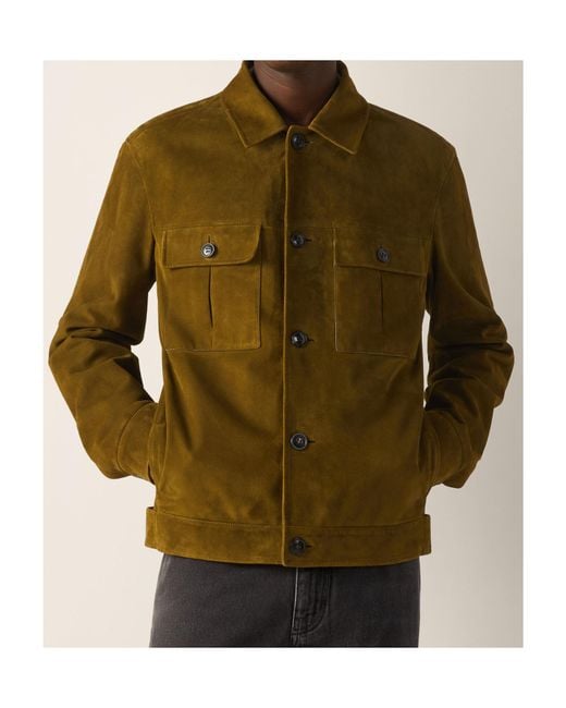 Zegna Green Chest-Pocket Jacket for men