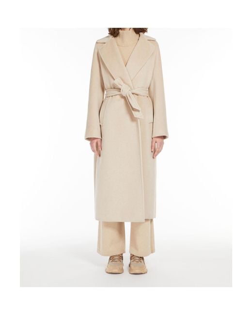 Weekend by Maxmara Natural Strap-Up Coat
