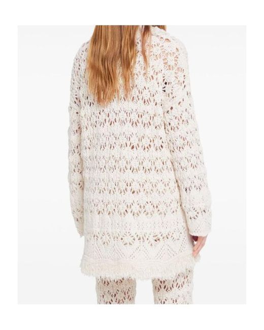 Alanui White Lagoon Romance Cardigan