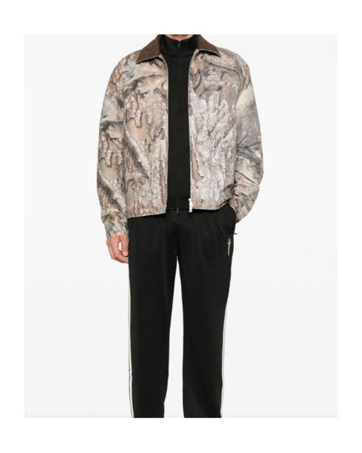 Represent Gray "Real Tree Camo" Trucker Jacket Clothing for men