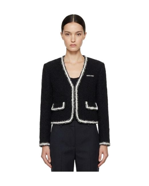 Marissa Chiara Black Long Sleeve Jacket