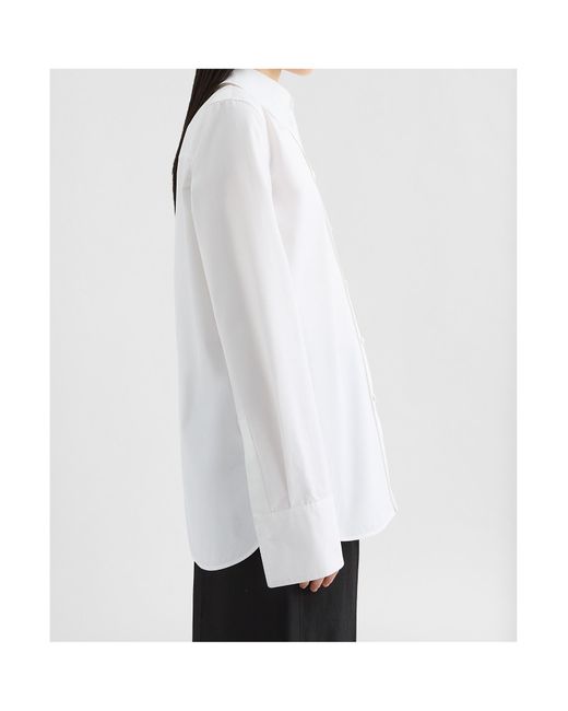 Jil Sander White Poplin Shirt