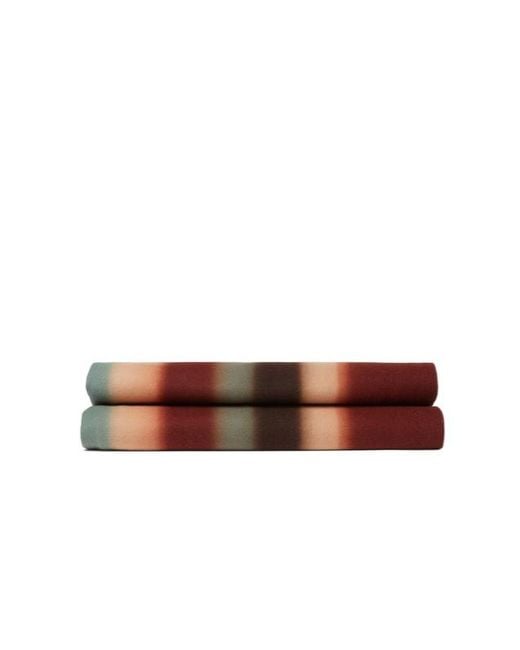 Loro Piana Brown Shaded Stripe Plaid for men