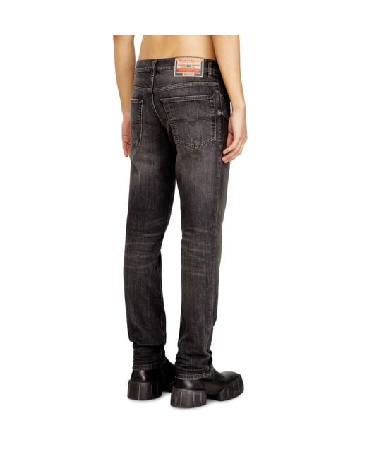 DIESEL Gray 2023-D-Finitive Straight Leg Jeans for men