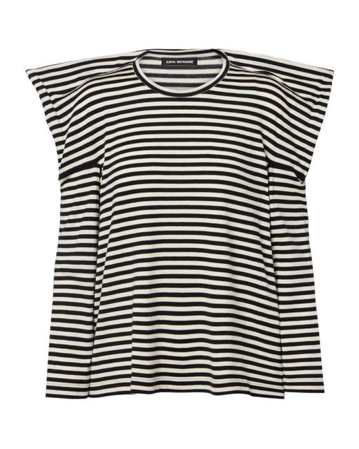Junya Watanabe Black Long-Sleeved Top