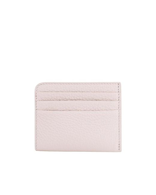 Maison Margiela Pink Four Stitches Card Holder