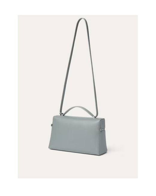 Loro Piana Gray Extra Bag L27 Shoulder Bag