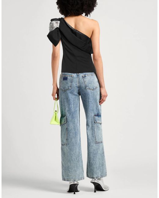 Isabel Marant Black Plain Colour Top