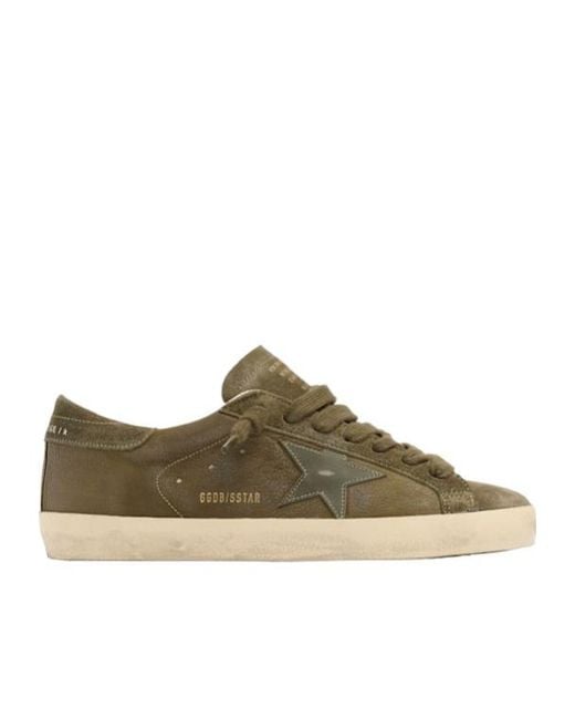Golden Goose Deluxe Brand Brown Super Star Suede Sneakers for men