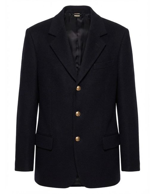 Gucci Blue Single Breasted Tailored Blazer for men