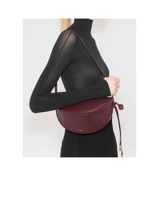 Alaïa Purple Alaïa Hip East West Bag