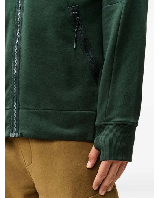 C P Company Green Long-Sleeve Sweatshirt for men