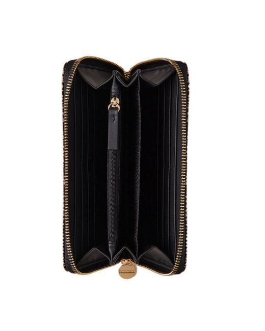 Borbonese Brown Large Zip-Around Wallet