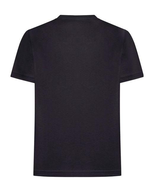 Burberry Black Logo Patch Crewneck T-Shirt for men