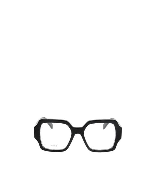 Céline White Logo Flat Mirror