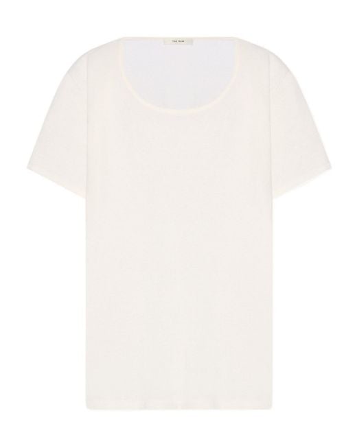 The Row White Pirro T-Shirt