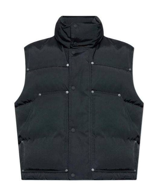 DSquared² Blue Icon New Generation Utility Puffer Vest for men