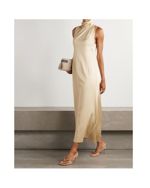 Brunello Cucinelli White Sleeveless Dress