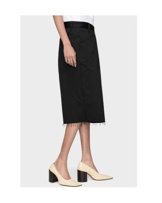 Maison Margiela Black Raw Hem Bermuda Shorts