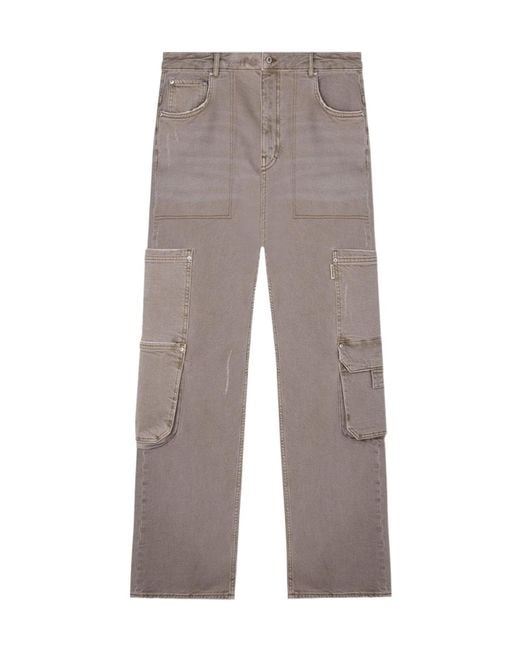 Represent Gray Workshop Jeans for men