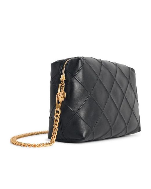 Tory Burch Black Large Fleming Soft Crossbody Bag