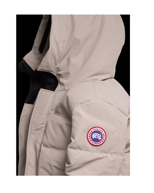 Canada Goose Gray Macmillan Hooded Parka for men